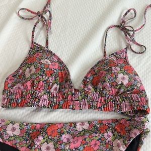 J. Crew liberty fabric bikini